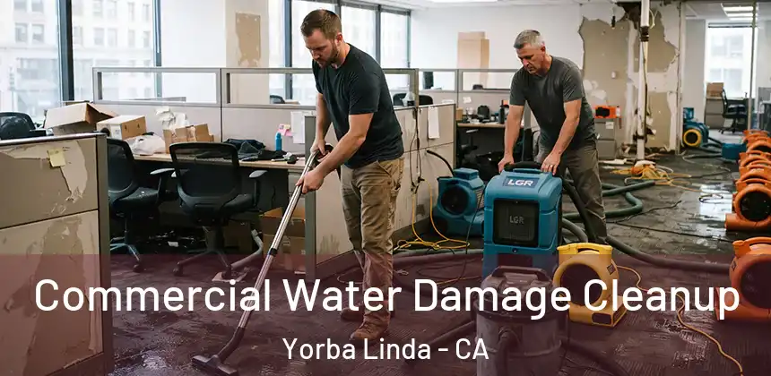 Commercial Water Damage Cleanup Yorba Linda - CA