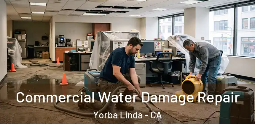  Commercial Water Damage Repair Yorba Linda - CA