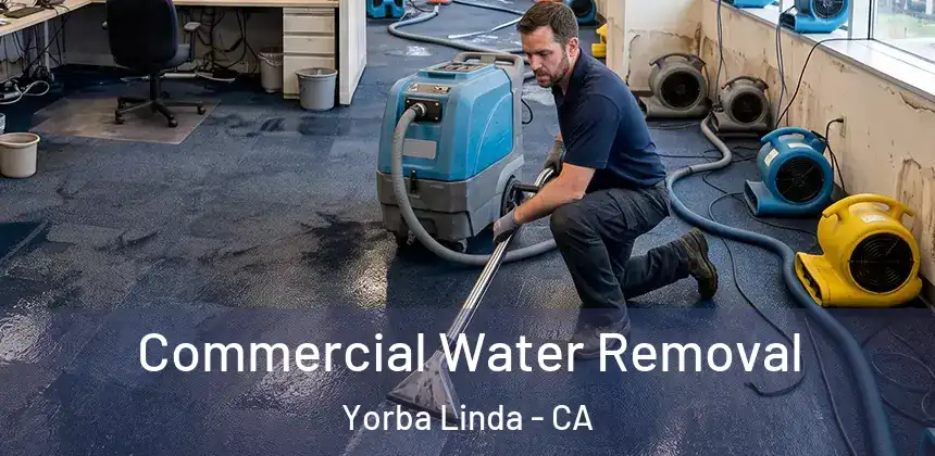 Commercial Water Removal Yorba Linda - CA