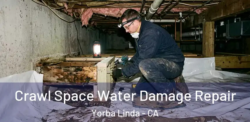 Crawl Space Water Damage Repair Yorba Linda - CA