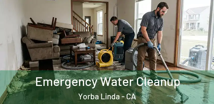  Emergency Water Cleanup Yorba Linda - CA