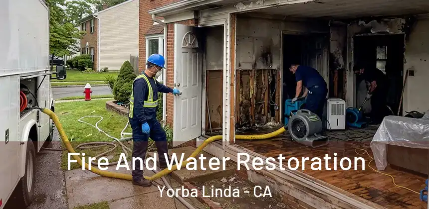 Fire And Water Restoration Yorba Linda - CA