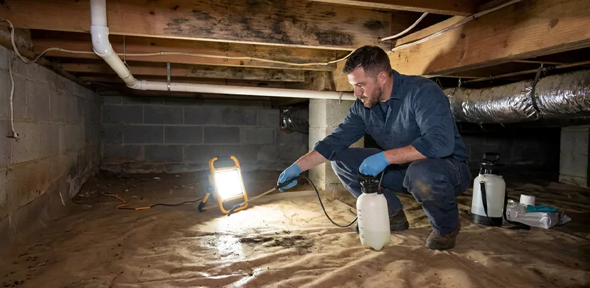 Crawl Space Mold Treatment in Yorba Linda