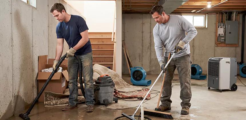Basement Flood Water Removal in Yorba Linda