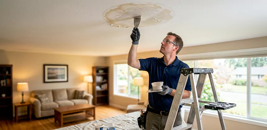Ceiling Water Stain Repair in Yorba Linda