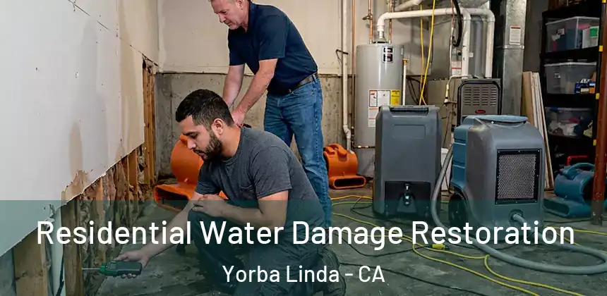  Residential Water Damage Restoration Yorba Linda - CA
